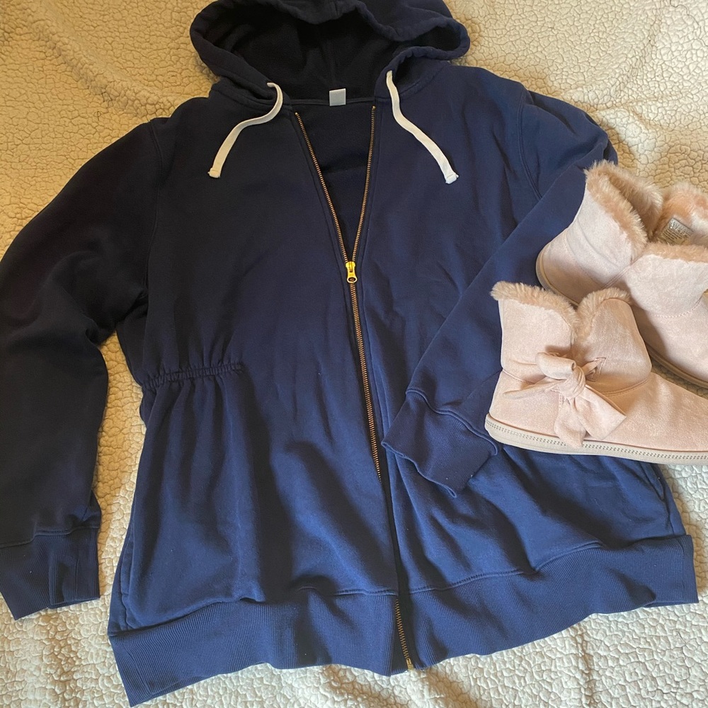 Old Navy maternity zip up hoody